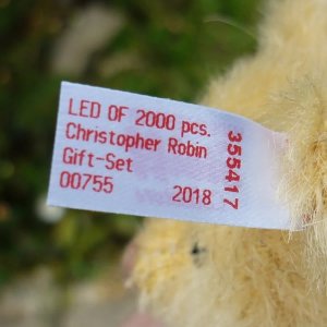 画像8: 1セット限り☆　2018年　シュタイフ Christopher Robin（プーと大人になった僕）ギフトセット（英米限定）755番