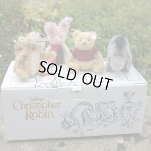 画像1: 1セット限り☆　2018年　シュタイフ Christopher Robin（プーと大人になった僕）ギフトセット（英米限定）755番