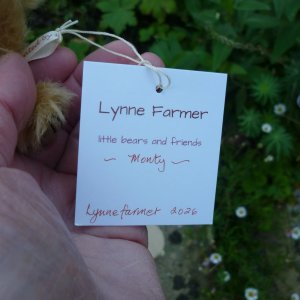 画像7: 1点もの☆　Monty by Lynne Farmer 12.5 cm by Lynne Farmer（英）
