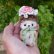 画像2: 1点もの☆ 加茂美智子さん作  Flower （ハリネズミ）10cm (2)