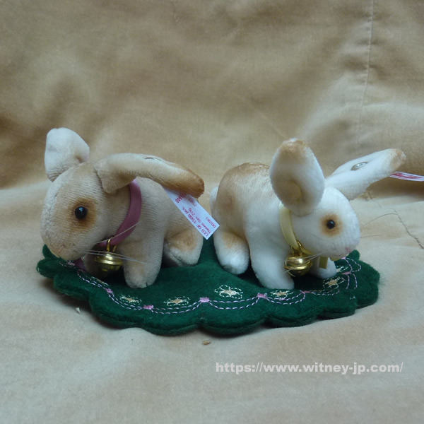 シュタイフ ラビットピンクッションセット Steiff Rabbit Pin Cushion Set Ean シュタイフ テディベア通販 テディベア オブ ウィットニー