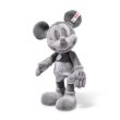 画像1: 【送料無料】 シュタイフ　ディズニー D100 ミッキーマウスプラチナ 31cm