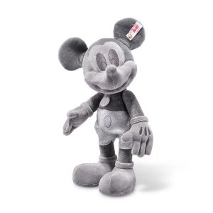 画像: シュタイフ　ディズニー D100 ミッキーマウスプラチナ 31cm