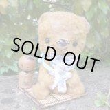 画像: 1点もの☆Sweet Cat Loving Cuddle Bear 18cm by 加藤日砂