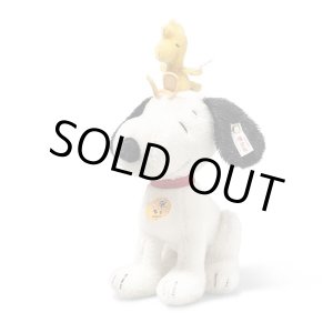 画像: 2025年新作☆ シュタイフ スヌーピーとウッドストック (75周年記念)30cm