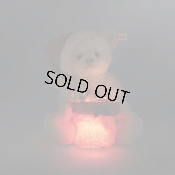 画像4: 【送料無料】 2025年秋冬新作☆ シュタイフ サンタテディベア(ライト付き) 29cm