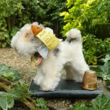 画像: ID全てあり！ 大変良い状態です☆　8cm Steiff Foxy Fox Terrier 　推定1959年〜1964年　（ビンテージ）