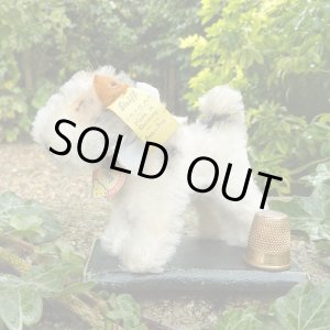 画像: ID全てあり! 大変良い状態です☆ 8cm Steiff Foxy Fox Terrier 推定1959年〜1964年 (ビンテージ)