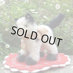 画像: 12cm Steiff Gussy Cat 推定1950年代 (ビンテージ)