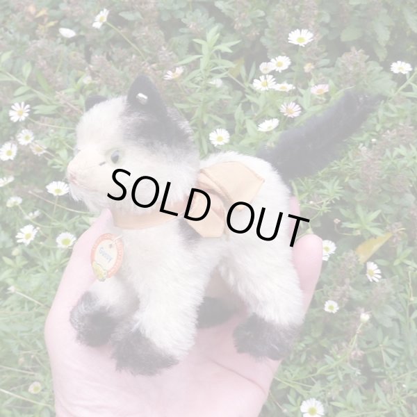 画像4: 12cm Steiff Gussy Cat 推定1950年代　（ビンテージ）