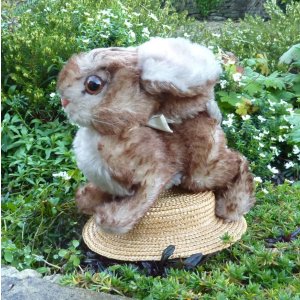 画像: 大変貴重なお品です! シュタイフ社アーカイブより Ossi Rabbit 23cm 1967年(ビンテージ)