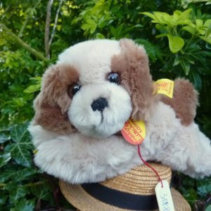 画像: ID全てあり☆大変貴重なお品です！ シュタイフ社アーカイブより Floppy Puppy 18cm 1983年（ビンテージ）