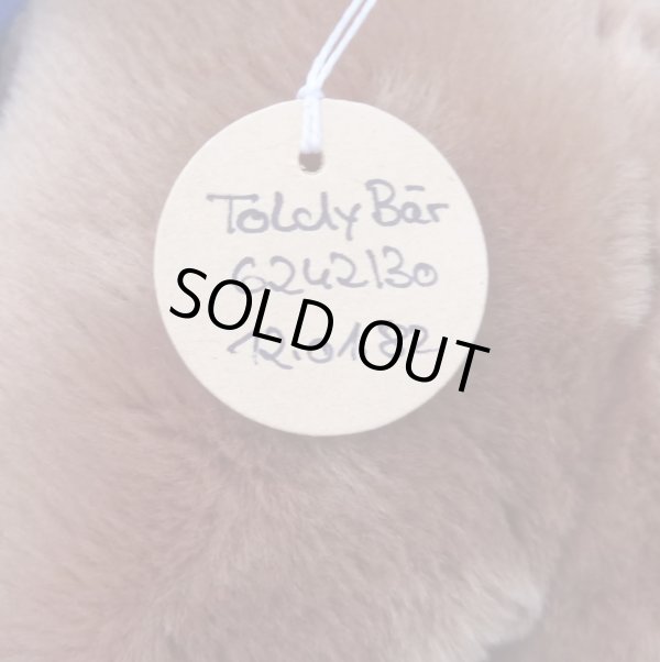 画像4: 大変貴重なお品です！ シュタイフ社アーカイブより Toldi Bear Dark Caramel 30cm 1982年（ビンテージ）