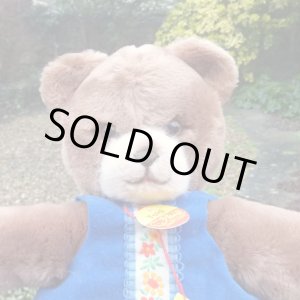 画像: 大変貴重なお品です！ シュタイフ社アーカイブより Toldi Bear Dark Caramel 30cm 1982年（ビンテージ）