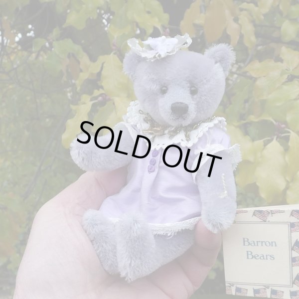 画像2: 1点もの ☆ Sofia Soap Box Bear by Sharon Barron 15cm（米）