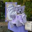 画像1: 1点もの ☆ Sofia Soap Box Bear by Sharon Barron 15cm（米）