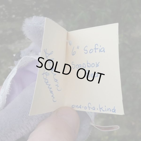 画像7: 1点もの ☆ Sofia Soap Box Bear by Sharon Barron 15cm（米）
