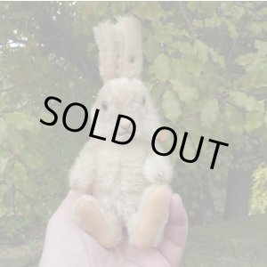 画像: 15cm Steiff Niki rabbit 推定1950年代〜1960年代 （ビンテージ）