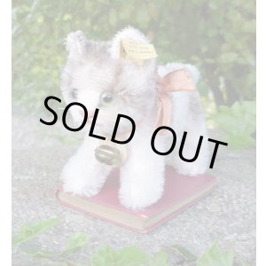 画像: ID全てあり☆ 10 cm Steiff Tabby Cat 推定1953-1958年頃 (ビンテージ)