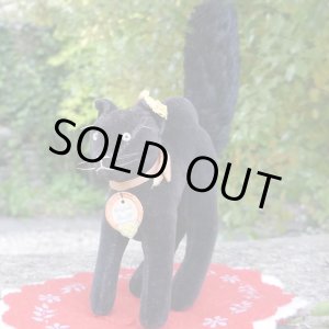 画像: ID全てあり☆ Steiff Black Tom Cat 10cm 推定1959年-1967年(ビンテージ)