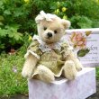 画像2: 1点もの ☆ Rose Garden Soap Box Bear by Sharon Barron 15cm（米）