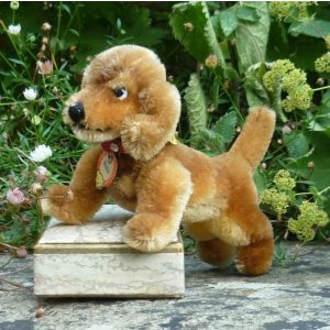 画像: ID全てあり☆ 14cm Steiff Hexie Dachshund 1954-1967年頃 (ビンテージ)