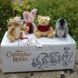 画像1: 1セット限り☆　2018年　シュタイフ Christopher Robin（プーと大人になった僕）ギフトセット（英米限定）755番