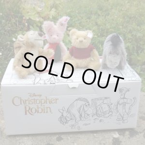 画像: 1セット限り☆ 2018年 シュタイフ Christopher Robin(プーと大人になった僕)ギフトセット(英米限定)755番