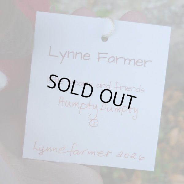 画像5: Lynne Farmerさん新作 1点もの☆　ハンプティ・ダンプティ 14cm by Lynne Farmer（英）