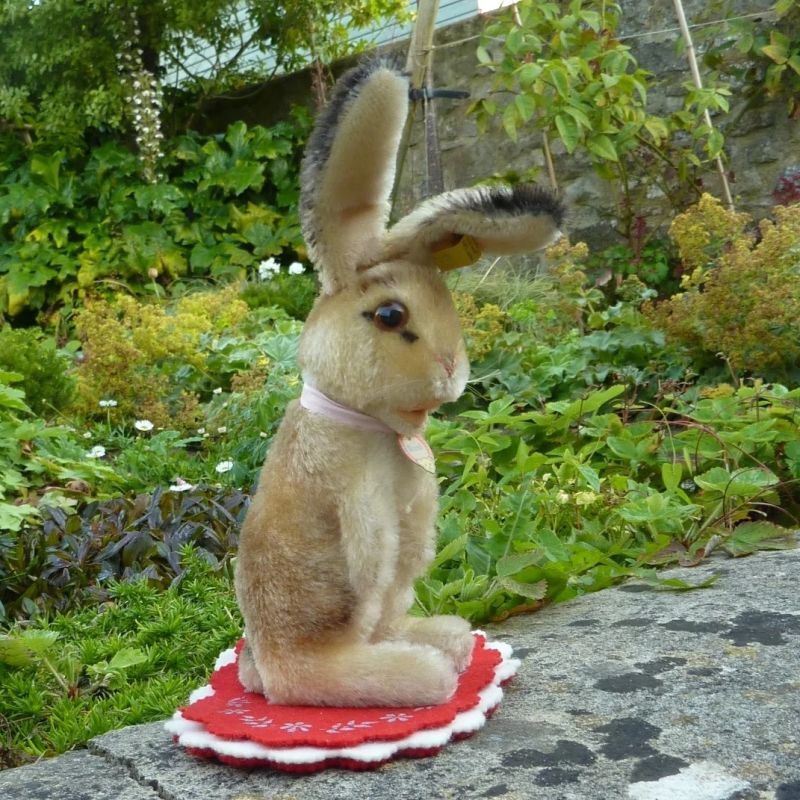 画像: ID全てあり☆ エクセレントコンディション　Steiff Manni rabbit 16cm 1961年〜1967年 （ビンテージ）