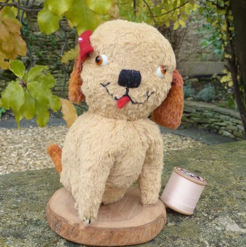 画像1: SALE! Tezzie Tubbee Pup 16 cm by Deb Beardsley （アメリカ）2番