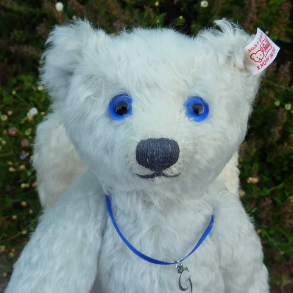 テディベア　エンジェルベア　エンジェル　ライトブルー　シュタイフ Amazon.co.jp: シュタイフ guardian angel bear ガーディアン