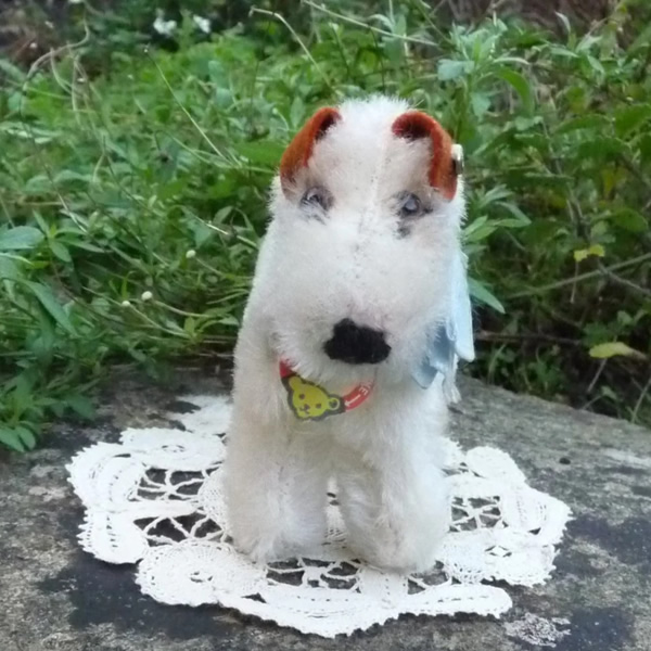 画像: エクセレントコンディション☆　10cm Steiff Foxy Fox Terrier 推定1959年-1967年頃　（ビンテージ）