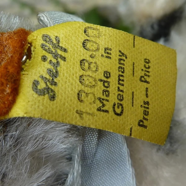 画像5: ID全てあり! 大変良い状態です☆ 8cm Steiff Foxy Fox Terrier  推定1959年〜1964年 (ビンテージ)