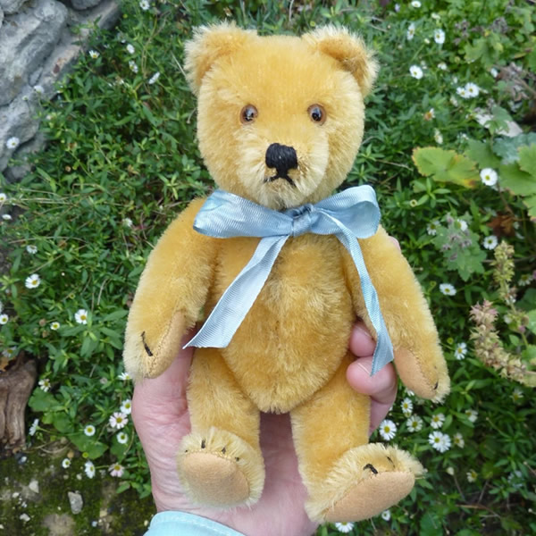 画像5: 大変良い状態です☆ Steiff Blond Original Teddy 20cm 推定1960年代　（ビンテージ）