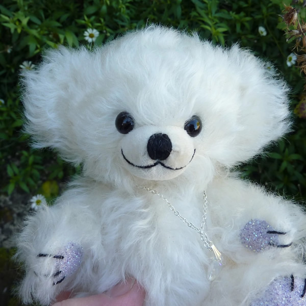 メリーソート チーキー・リトルクリスタル・シルバー テディベア・オブ