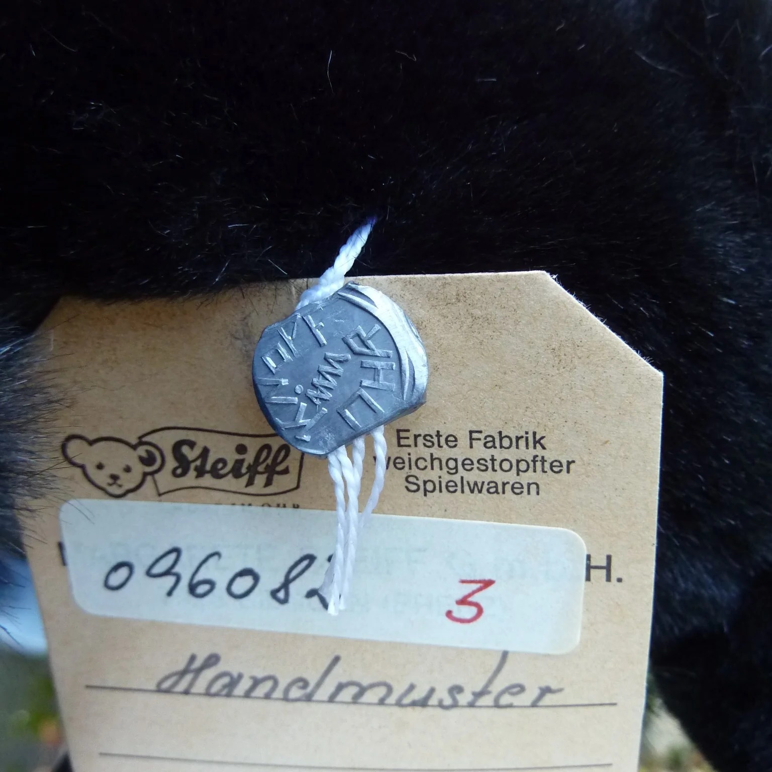 画像6: 大変貴重なお品です！ シュタイフ社アーカイブより 28cm  Cosy Tobby プードル　1985年・ハンドメイド試作モデル　（ビンテージ）