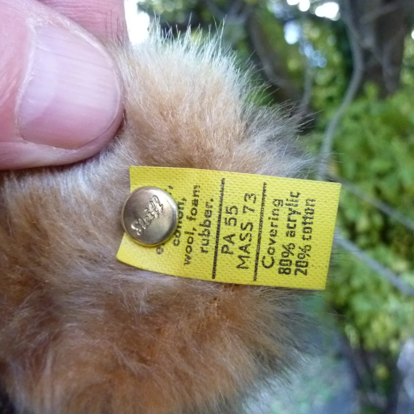 画像5: 大変貴重なお品です！ シュタイフ社アーカイブより 28cm Steiff Junior Lumpi Dachshund 1976年　（ビンテージ）