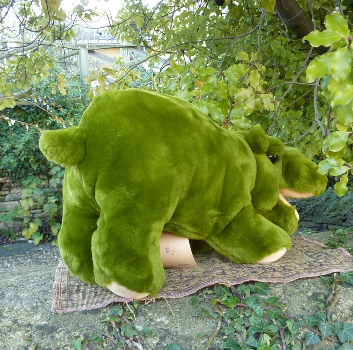 画像2: 大変貴重なお品です！ シュタイフ社アーカイブより 40cm  コージー・カバ　1986年 社内用見本モデル　（ビンテージ）