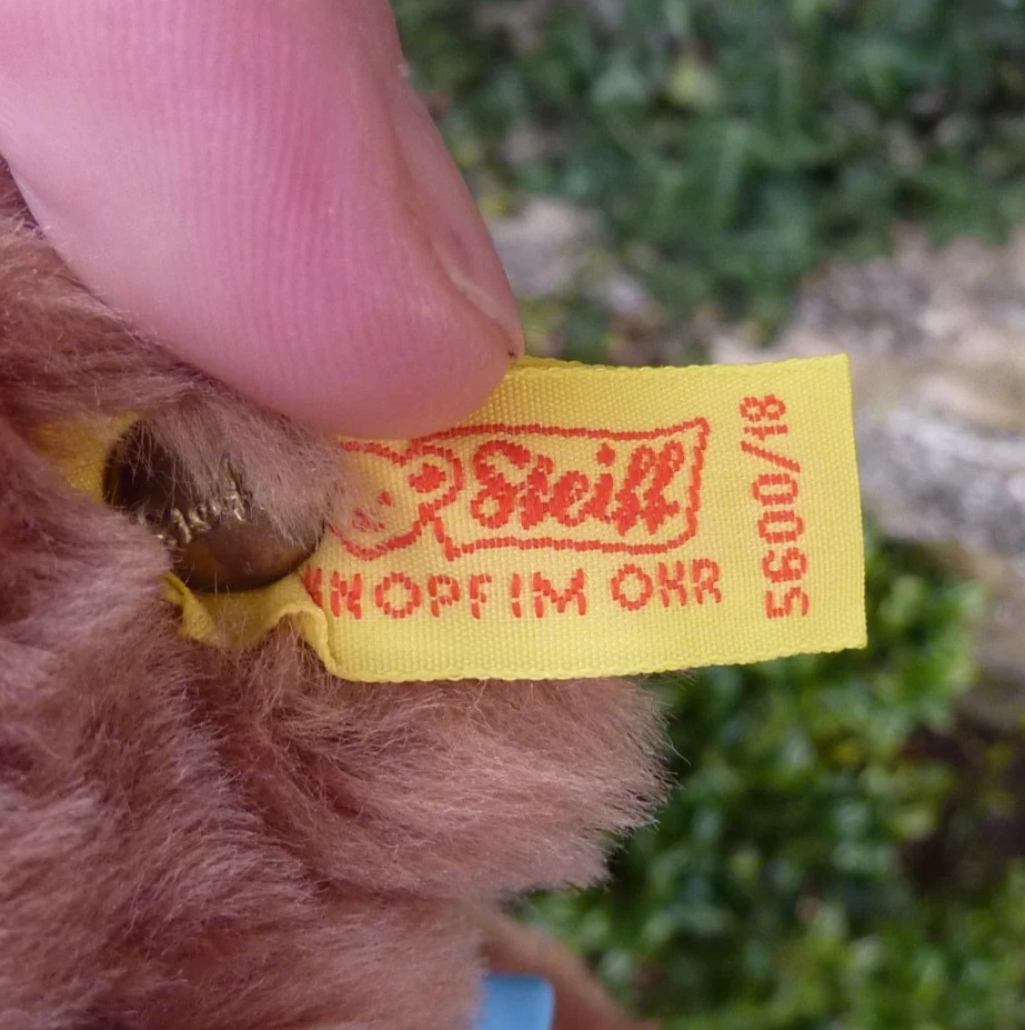 画像4: ID全てあり☆大変貴重なお品です！ シュタイフ社アーカイブより Floppy Bear 18cm 1983年（ビンテージ）