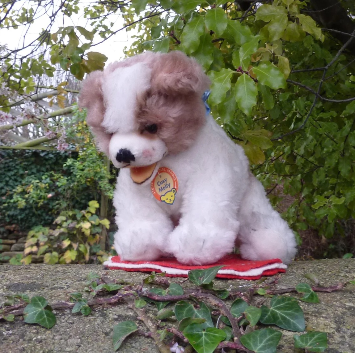 画像: 大変貴重なお品です！ シュタイフ社アーカイブより Cosy Molly Dog 20cm 1965年（ビンテージ）