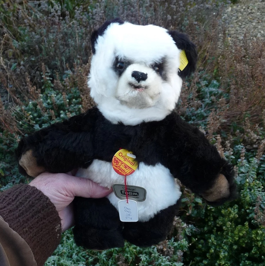 シュタイフ パンダ シュタイフ Classic Panda パンダ ぬいぐるみ パンダのミン | ドイツ最