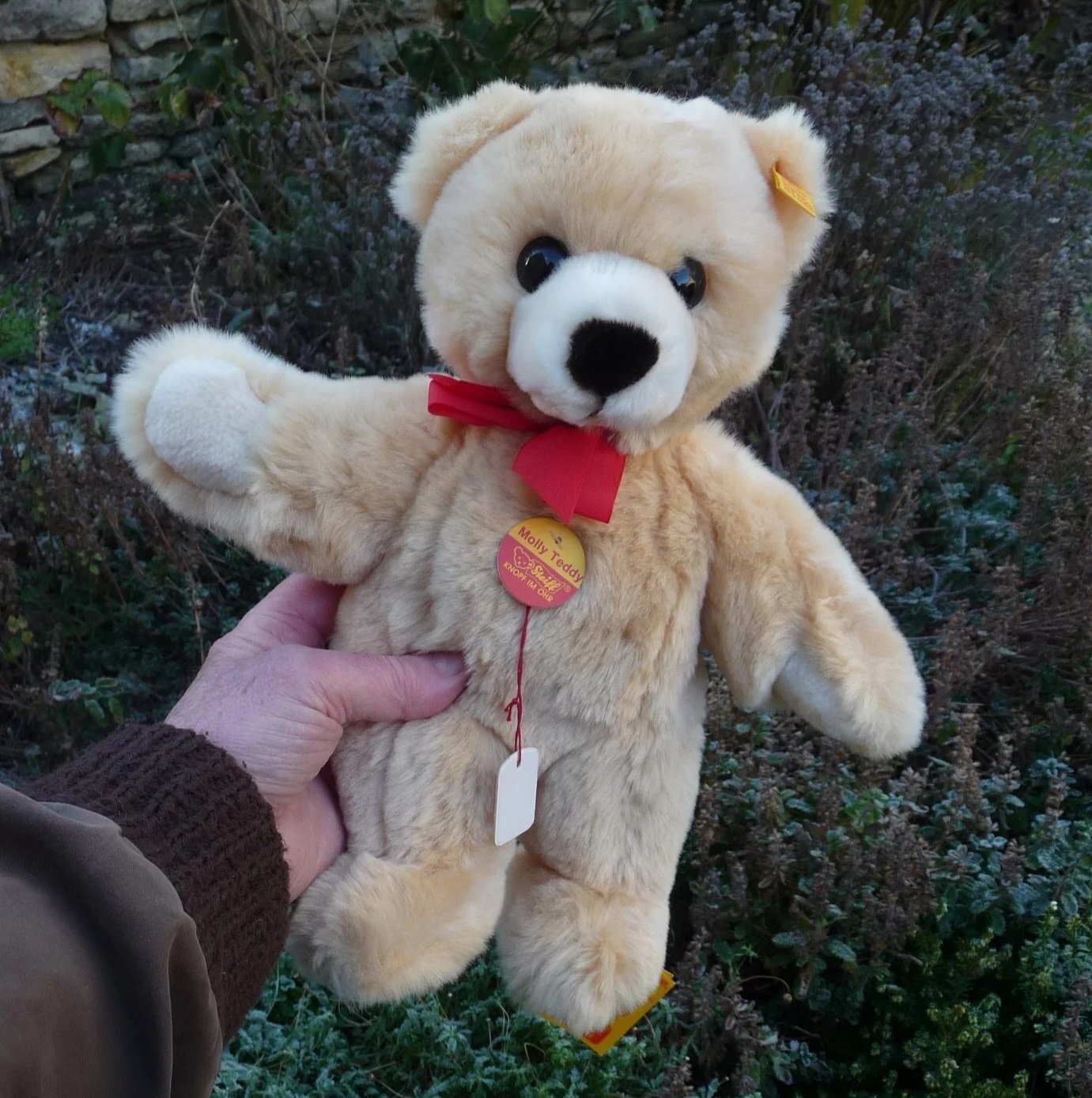 Steiff Molly Teddy Bear, from the Steiff Archives, made in 1988