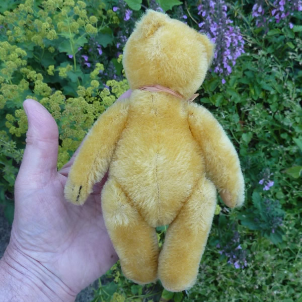 画像2: エクセレントコンディション☆ Steiff Blond Original Teddy 20cm 推定1950年代　（ビンテージ）