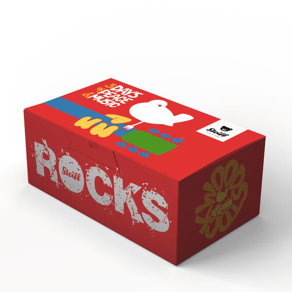 画像7: シュタイフ社で完売☆【送料無料】 2026年春夏新作☆  シュタイフ ロックス！ ウッドストック・ベア　32cm