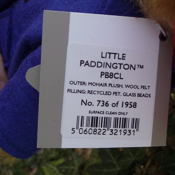 画像7: メリーソート リトルパディントン クラシックエディション 20cm 736番