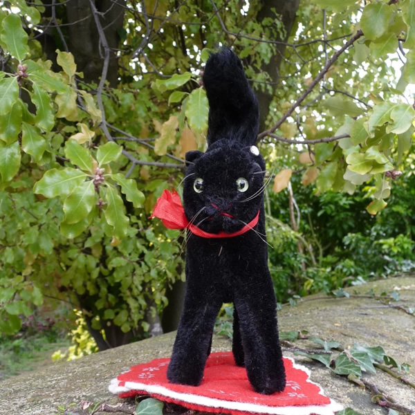 画像: 人気商品☆ Steiff Black Tom Cat 14cm 推定1960年代（ビンテージ）