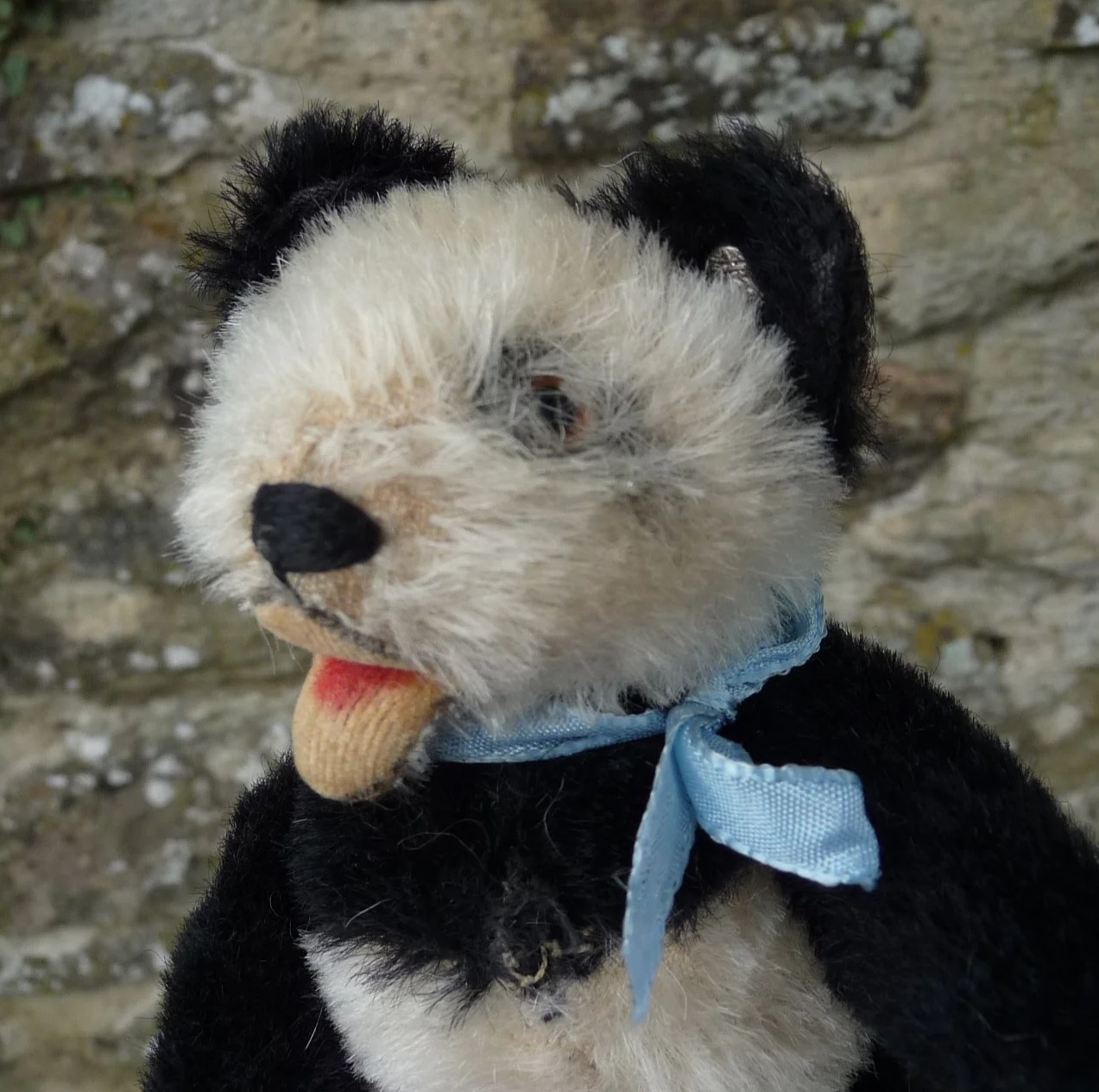 画像: 13cm Steiff Panda 推定1951年〜1961年頃　（ビンテージ）