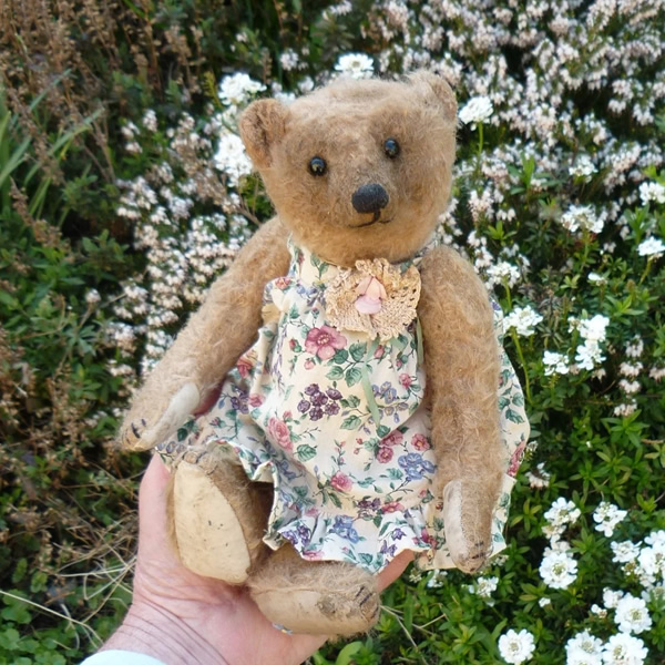 画像1: 1点もの☆ Bubbin Fleur by Mary 26 cm（フォーゲットミーノット）