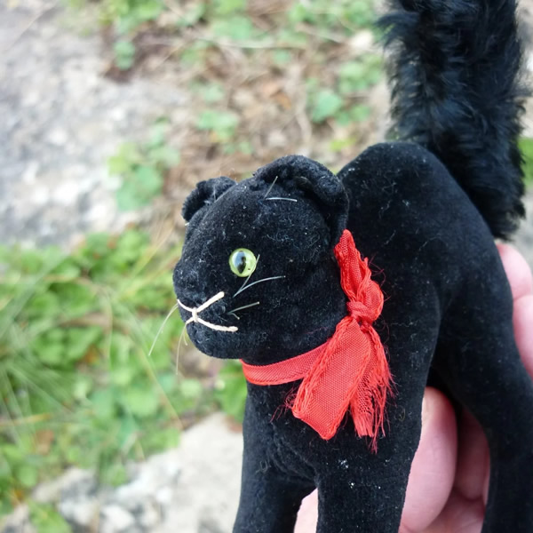 画像4: Steiff Black Tom Cat 10cm 推定1968-1973年頃（ビンテージ）